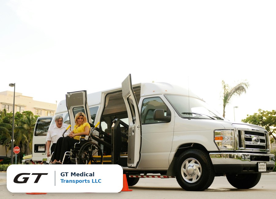Wheelchair transportation service by GT Medical Transports LLC